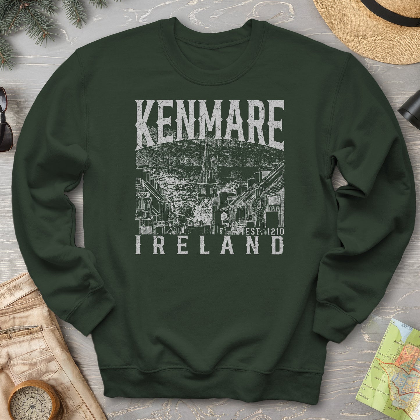 Kenmare Ireland Sketch Sweatshirt