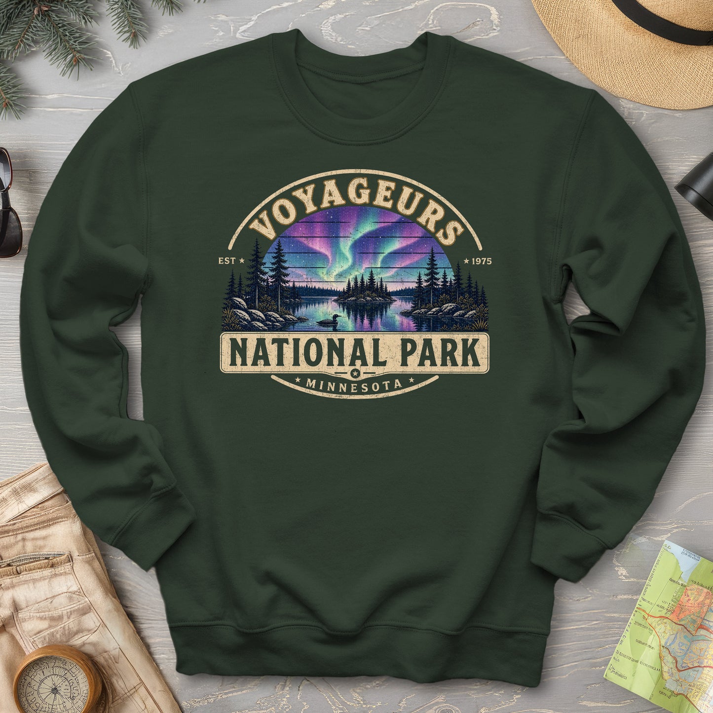 Voyageurs Medallion Sweatshirt