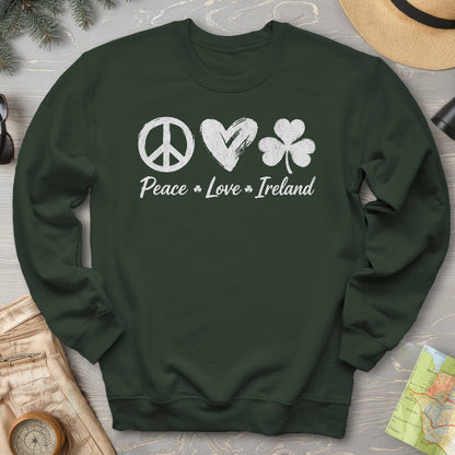 Peace Love Ireland Sweatshirt