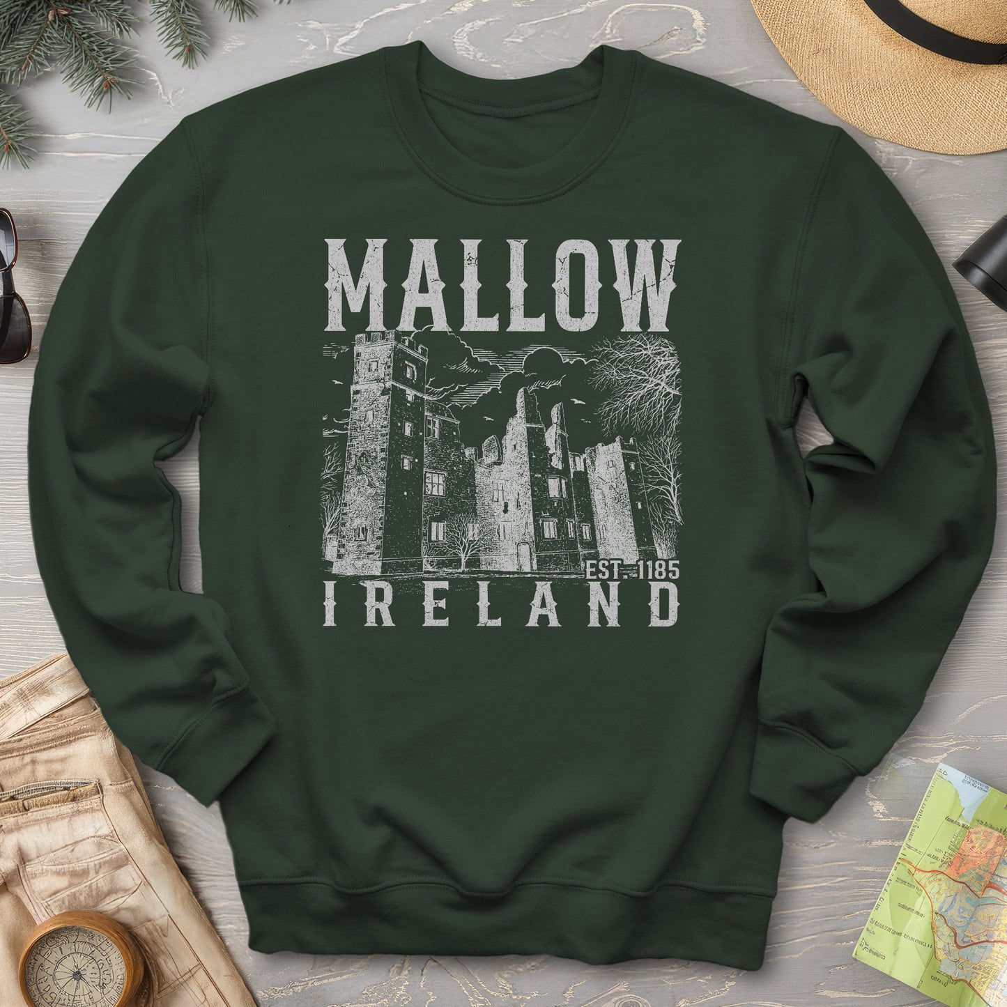 Mallow Ireland Sketch Sweatshirt