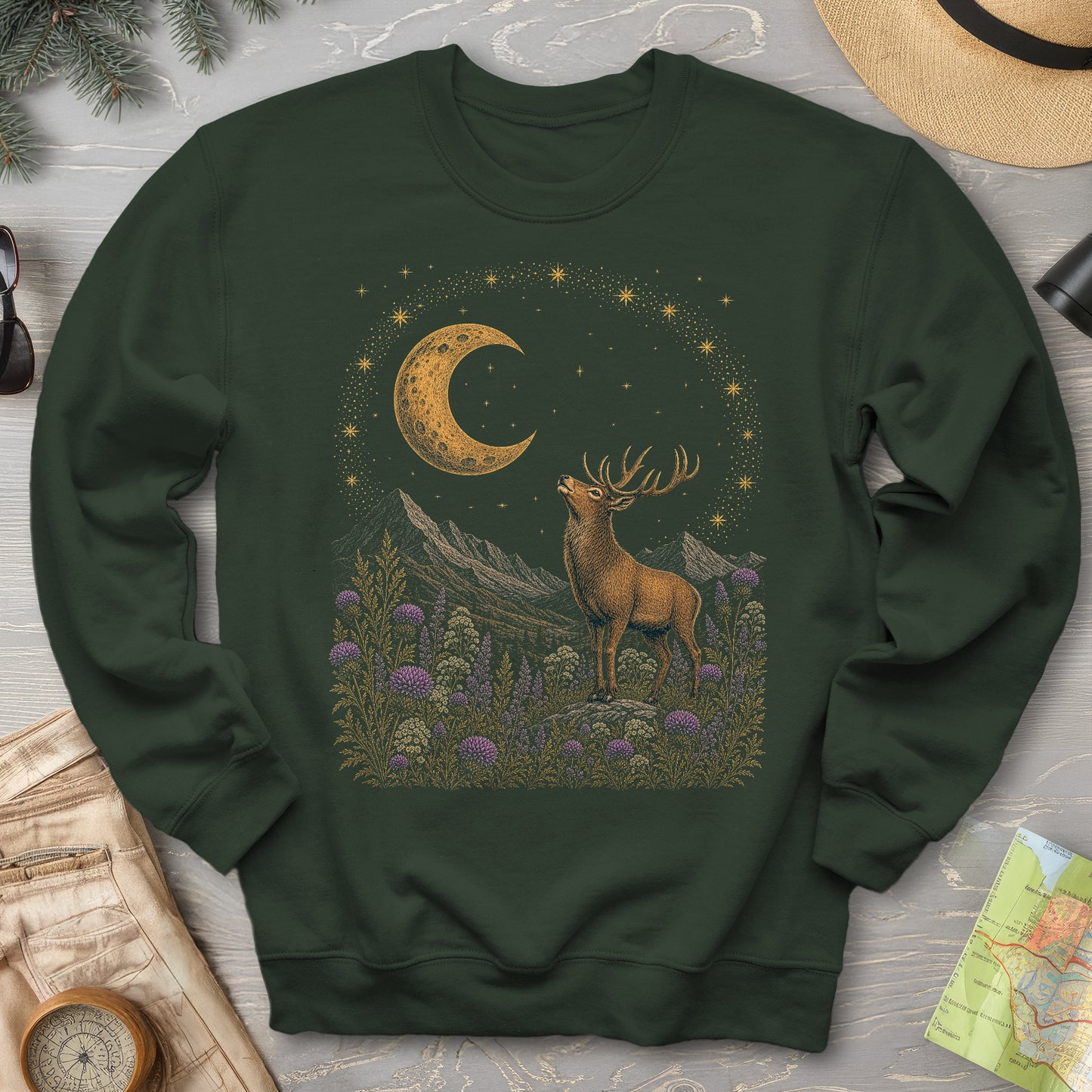 Midnight Stag Sweatshirt