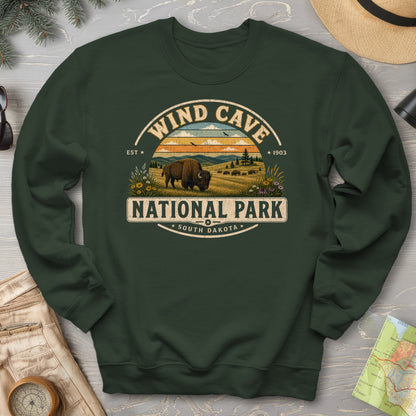 Wind Cave Medallion Sweatshirt