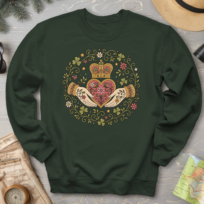 Claddagh Florals Sweatshirt
