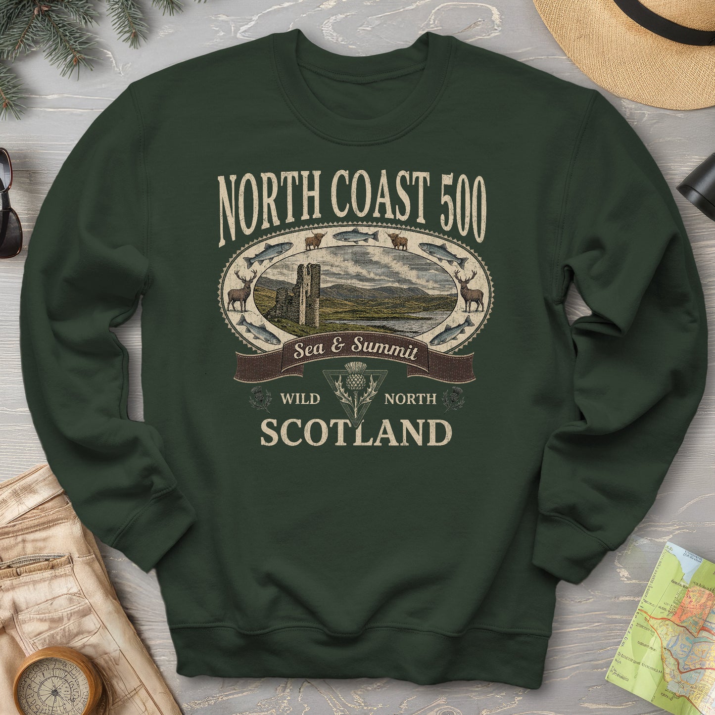 North Coast 500 Heritage Sweatshirt