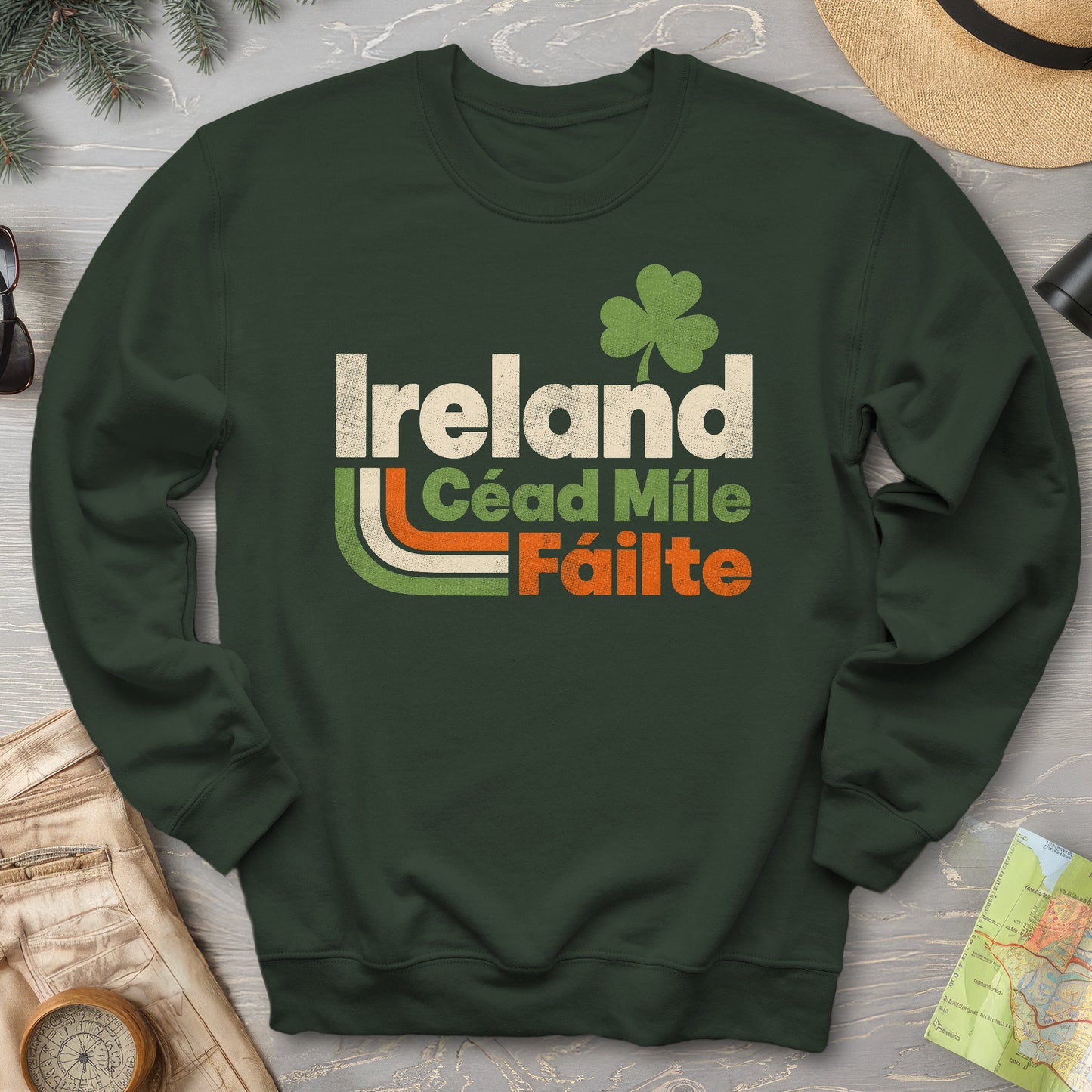 Ireland 70's Throwback Sweatshirt