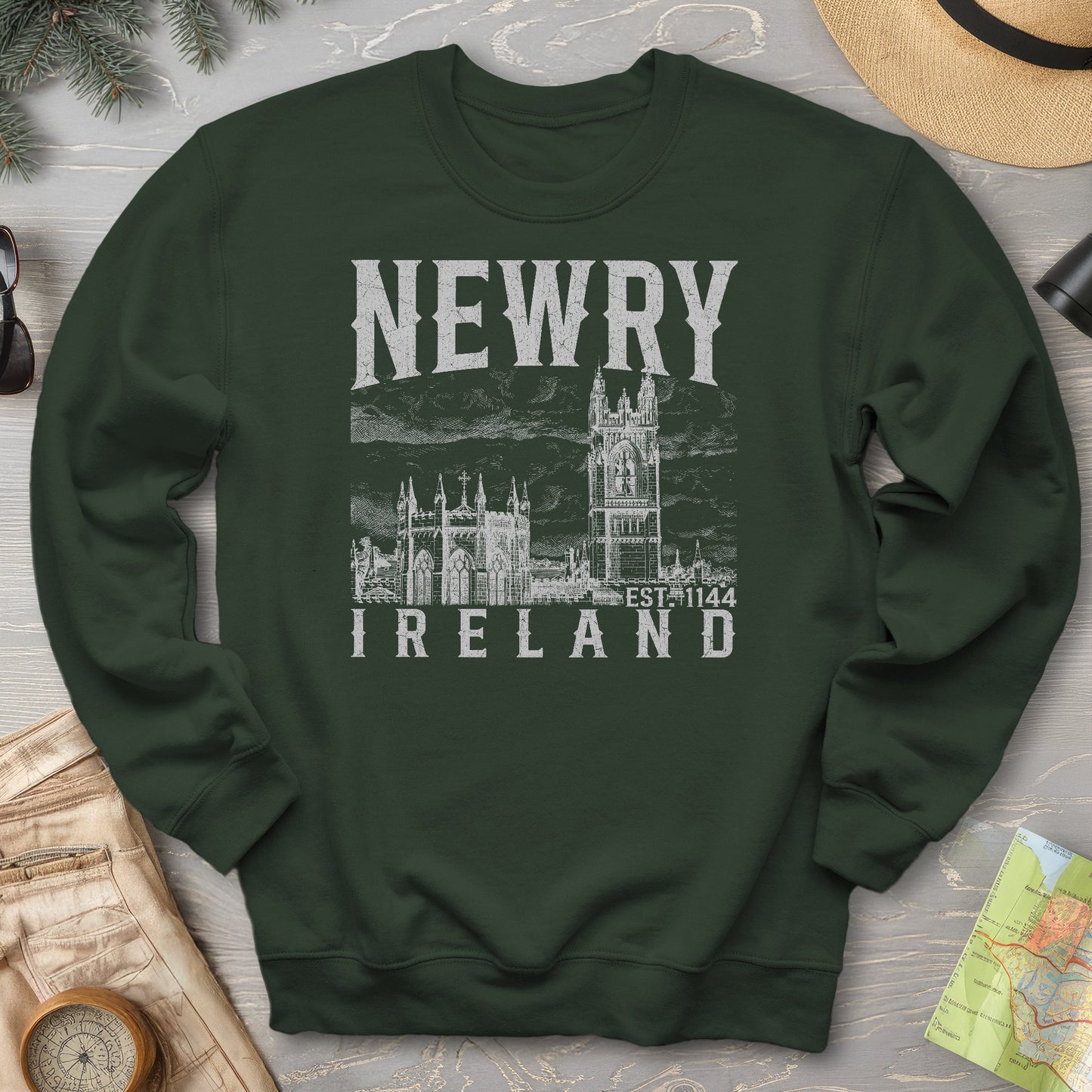 Newry Ireland Sketch Sweatshirt