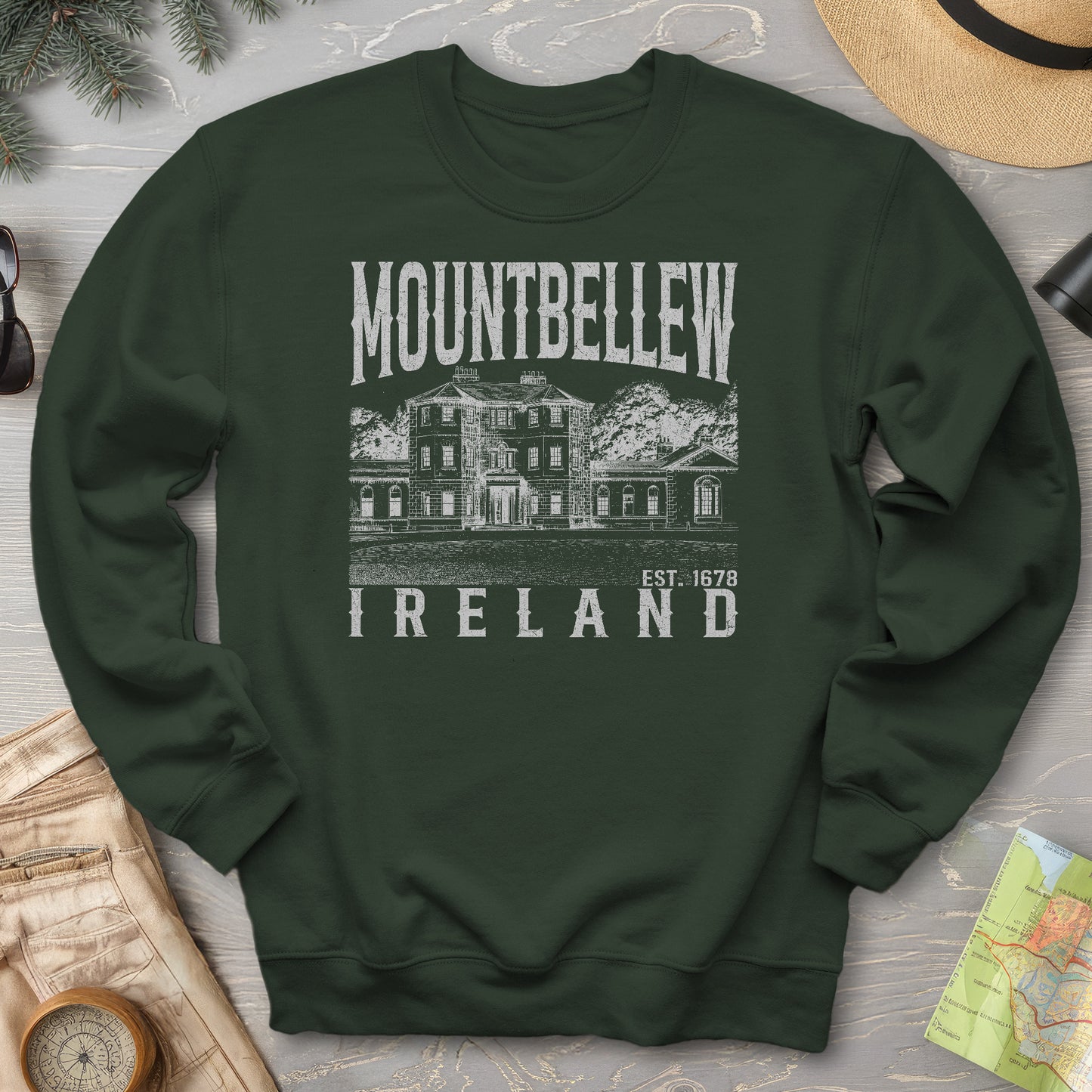 Mountbellew Ireland Sketch Sweatshirt