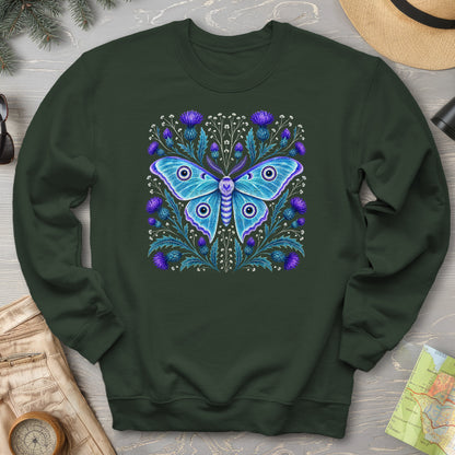 Emperor Moth Thistle Sweatshirt