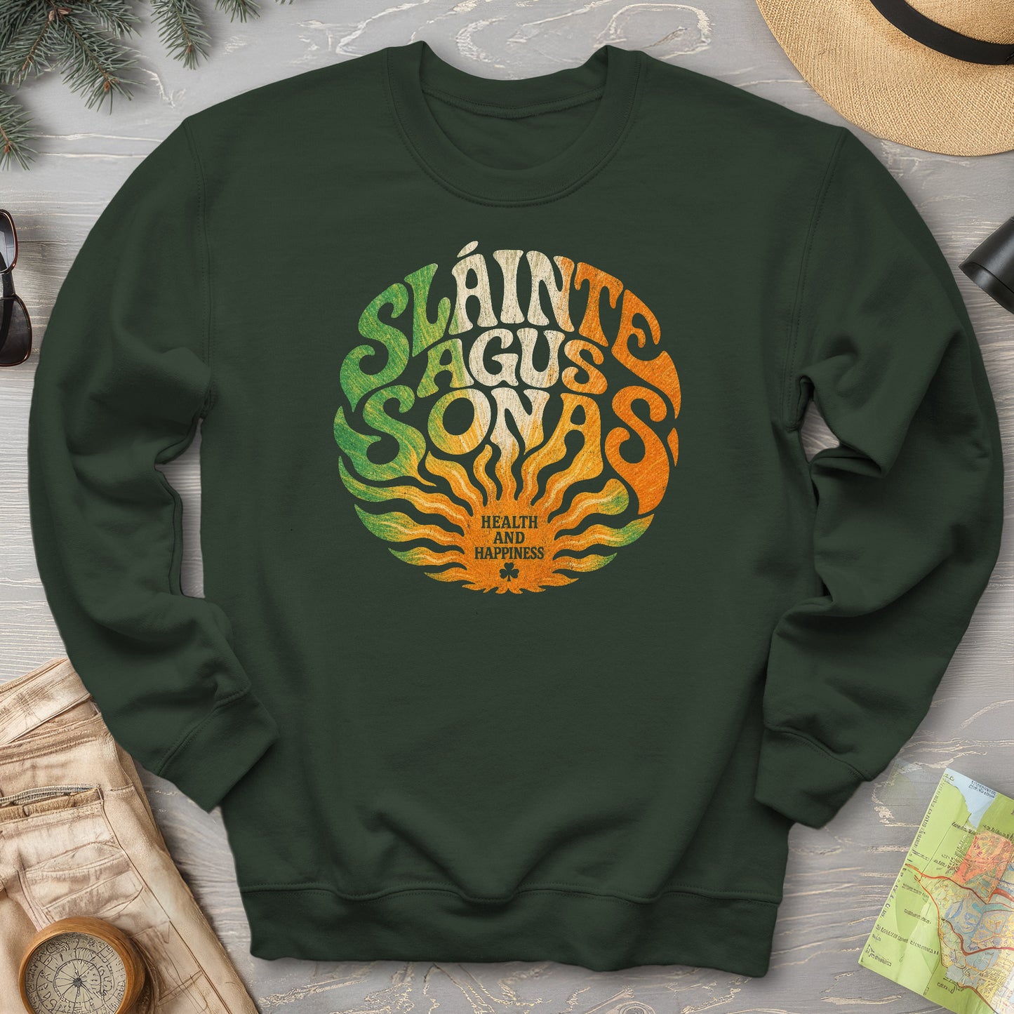 Sláinte Agus Sonas Sweatshirt