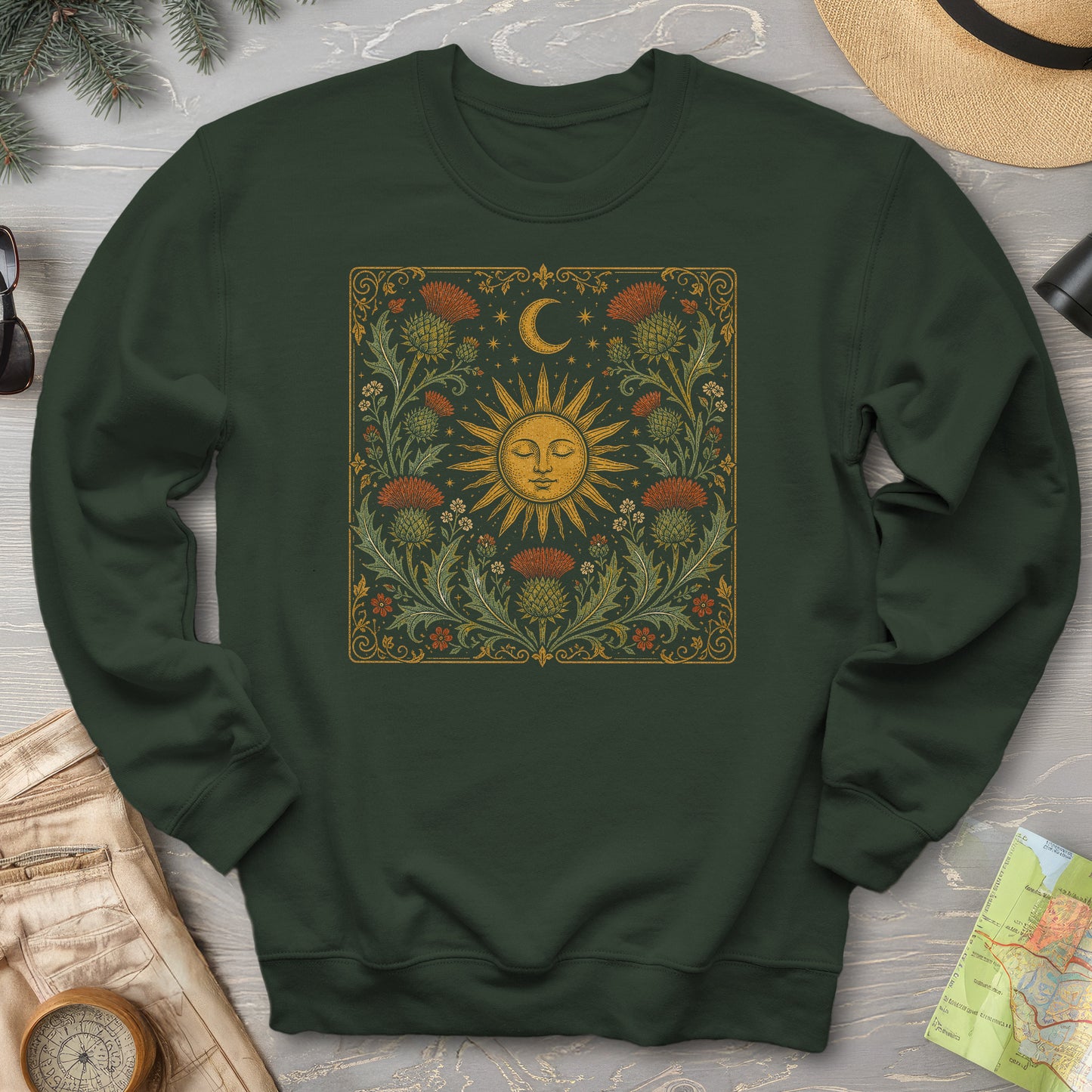 Celestial Thistles Sweatshirt