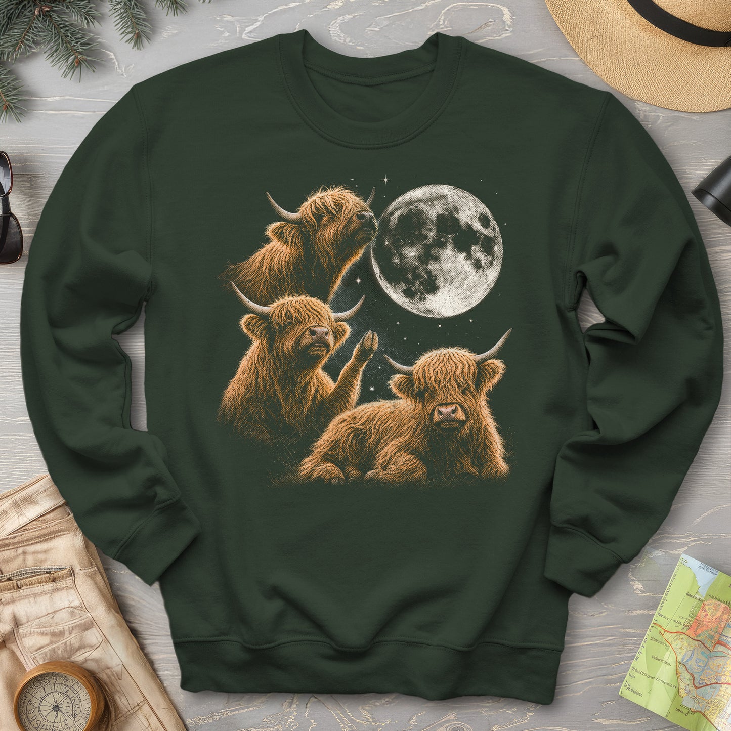Midnight Coos Throwback Sweatshirt