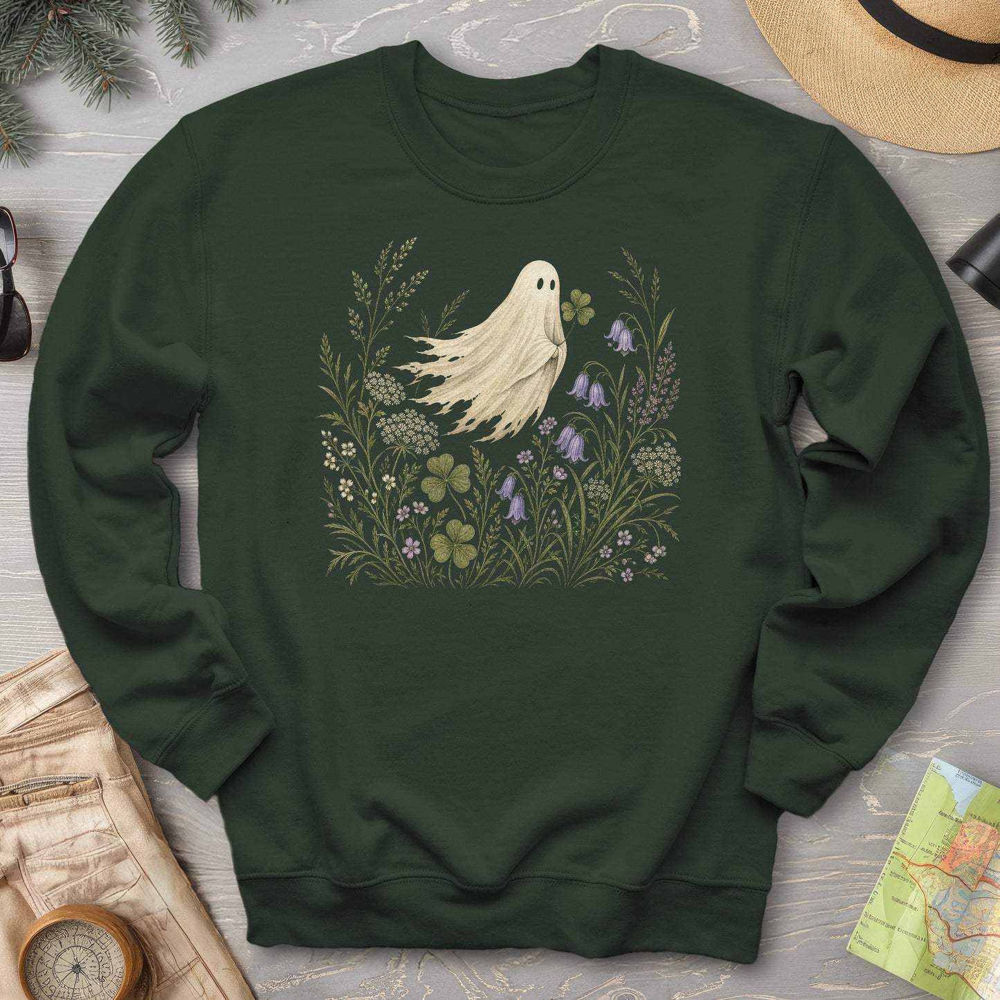 Shamrock Ghost Sweatshirt