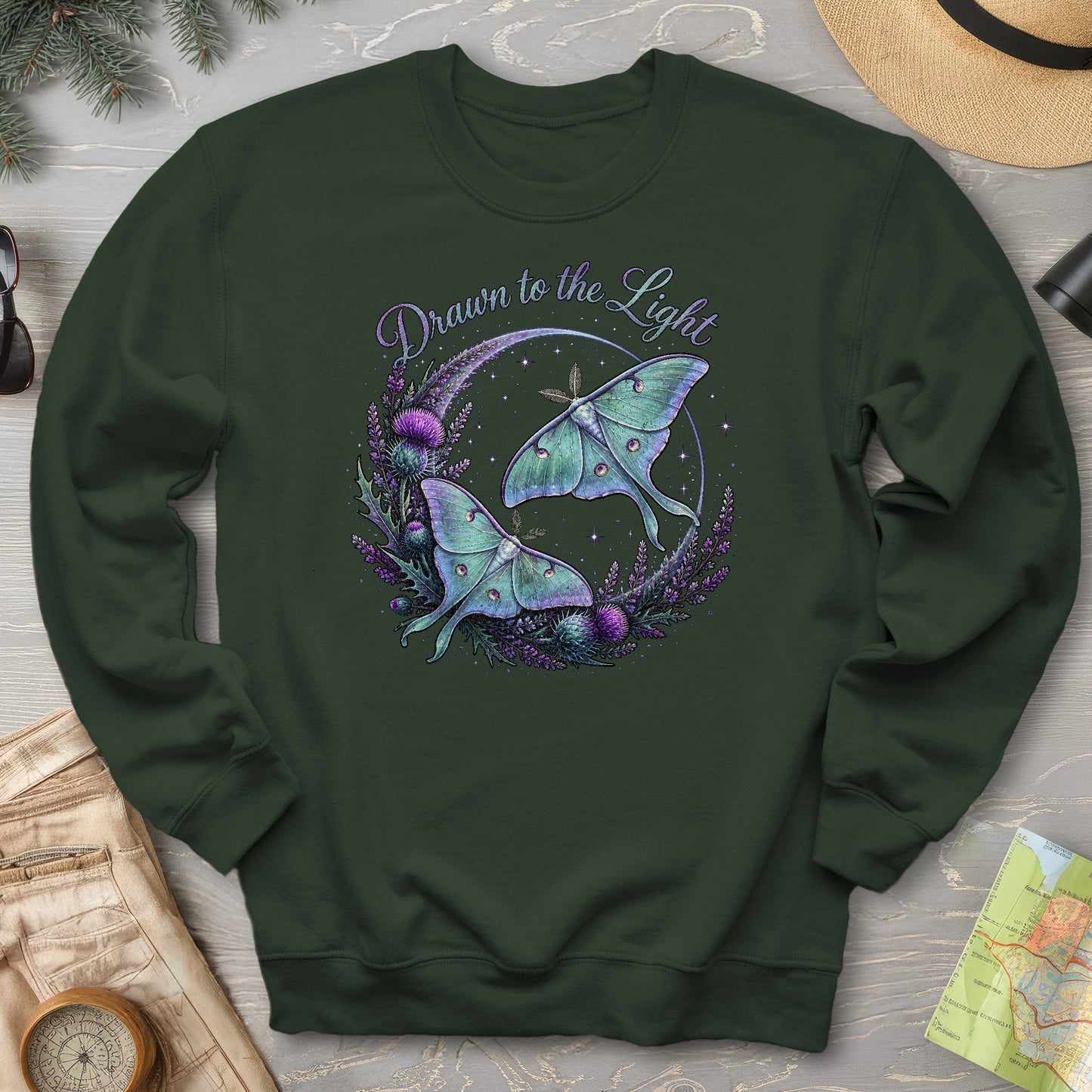 Drawn To The Light Sweatshirt