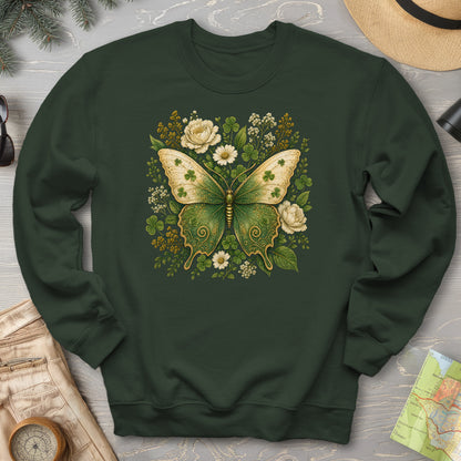 Irish Butterfly Floral Sweatshirt