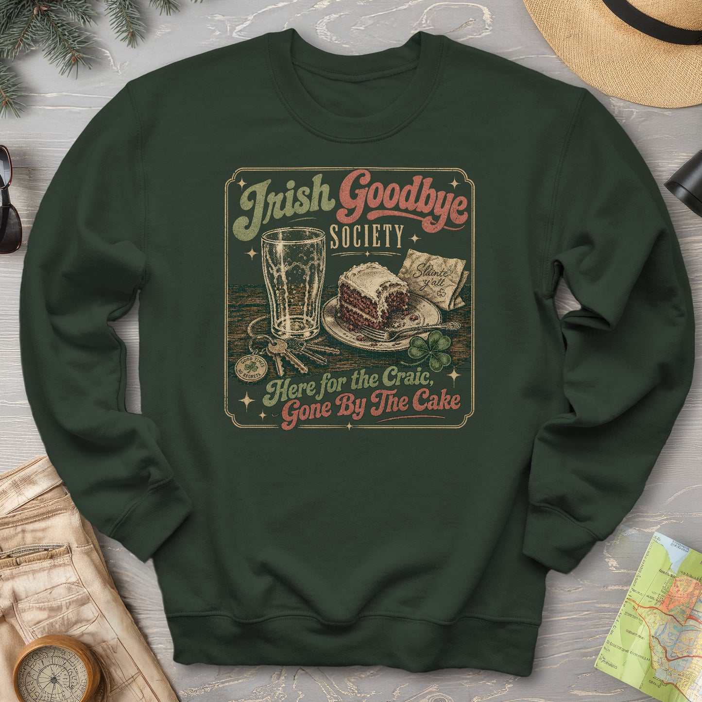 Irish Goodbye Society Sweatshirt