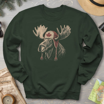Canada Moose Cap Sweatshirt