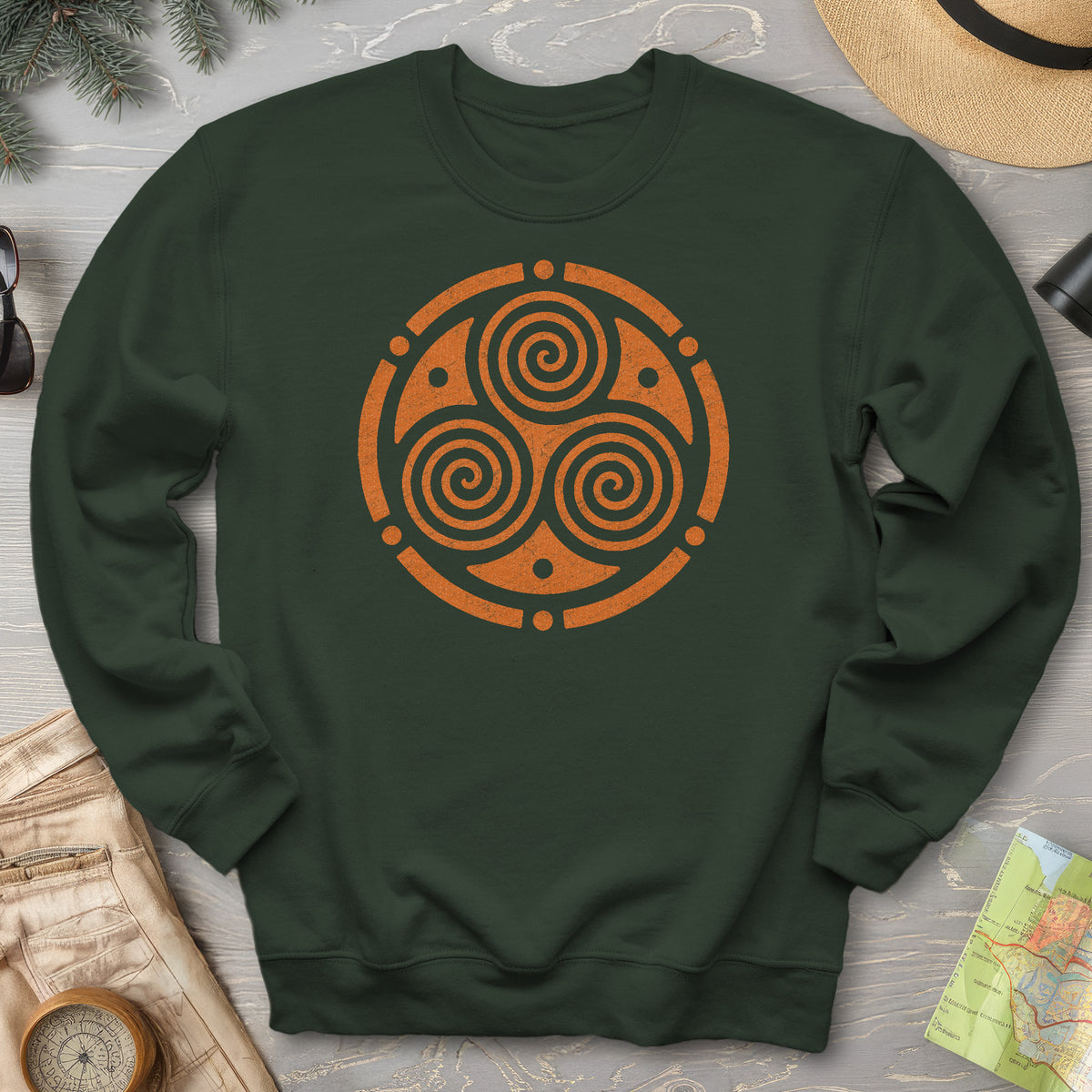 Triskele Circle Sweatshirt