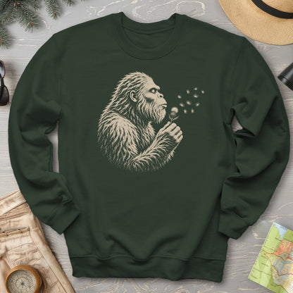 Bigfoot Blowing Thistle Sweatshirt