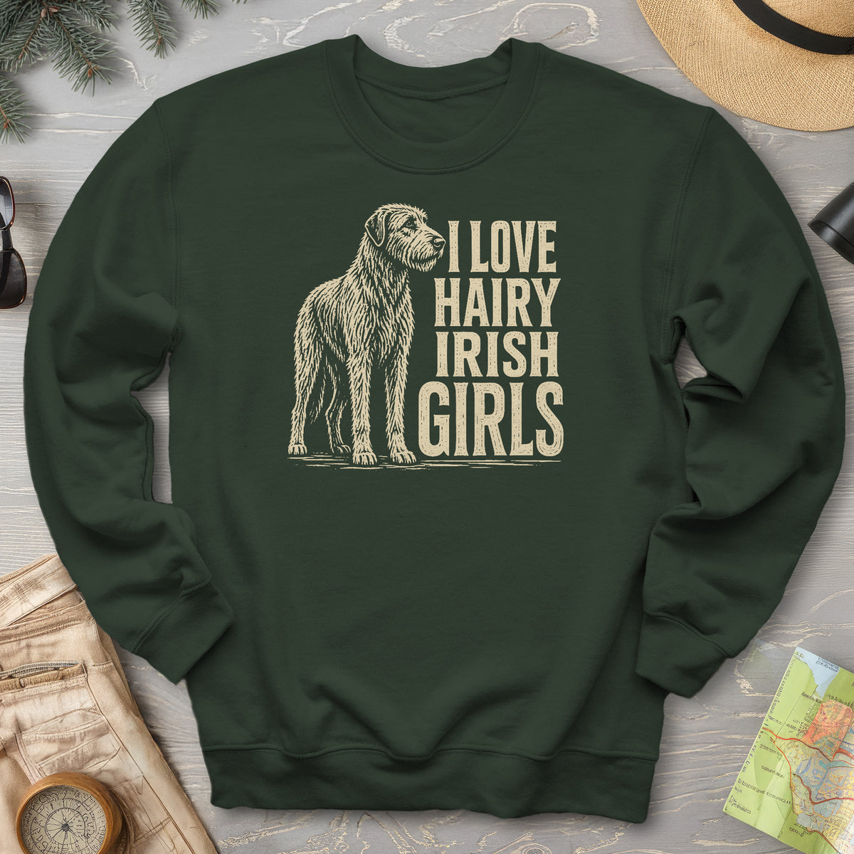 Irish Wolfhound Lover Sweatshirt