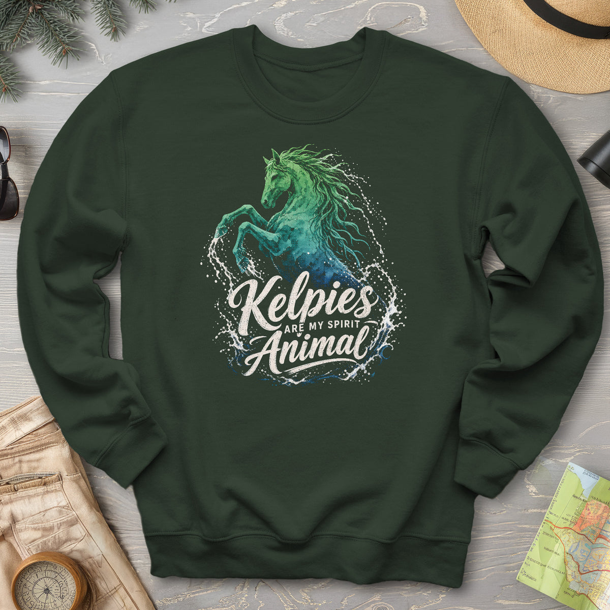 Kelpie Spirit Animal Sweatshirt