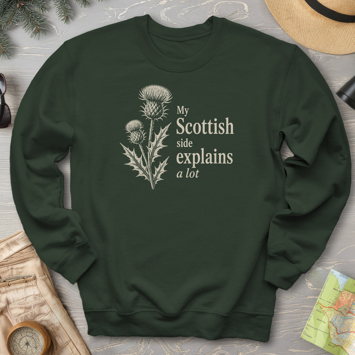 My Scottish Side Sweatshirt