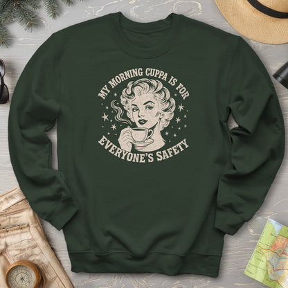 Morning Cuppa Safety Sweatshirt