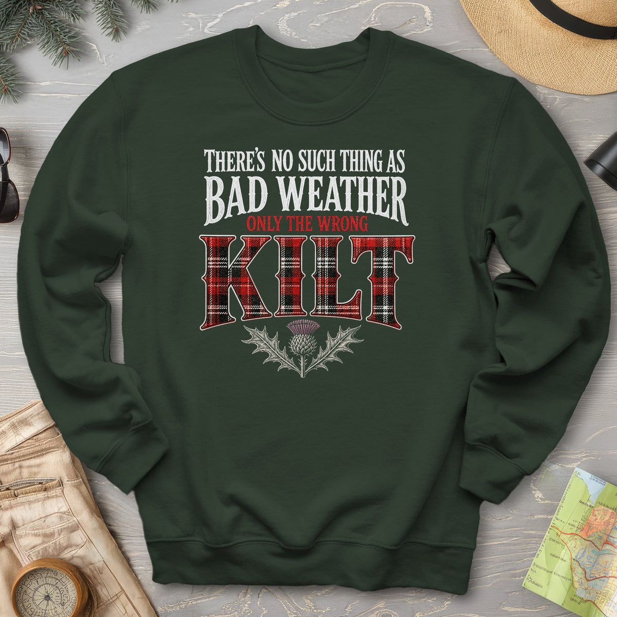 Wrong Kilt Weather Sweatshirt