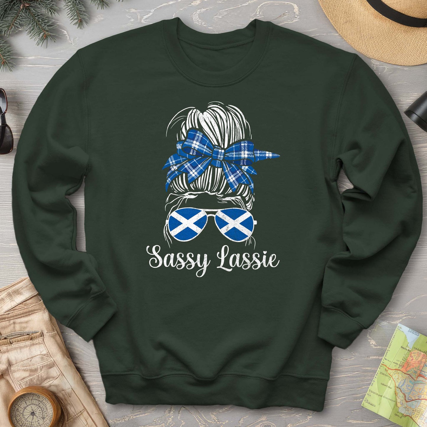 Scottish Sassy Lassy Sweatshirt