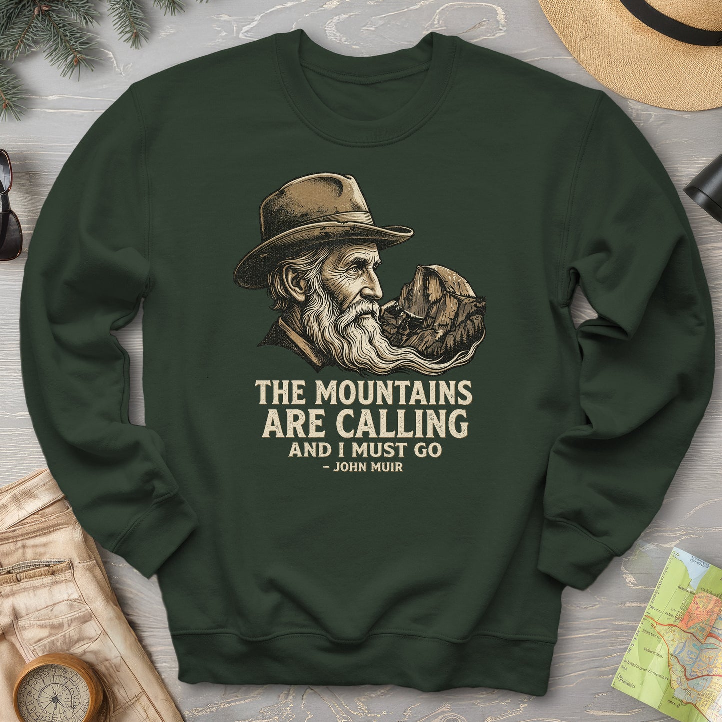 22026052002 The Mountains Are Calling V01 - Gildan 18000 Sweatshirt