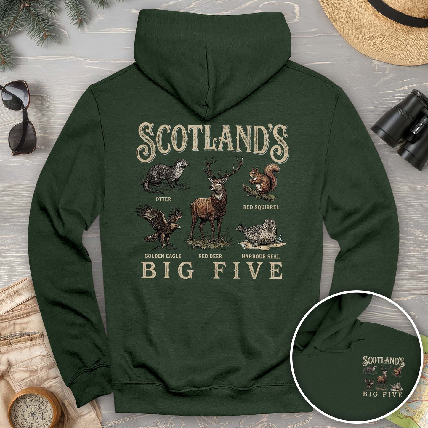 Scotland's Big Five Hoodie
