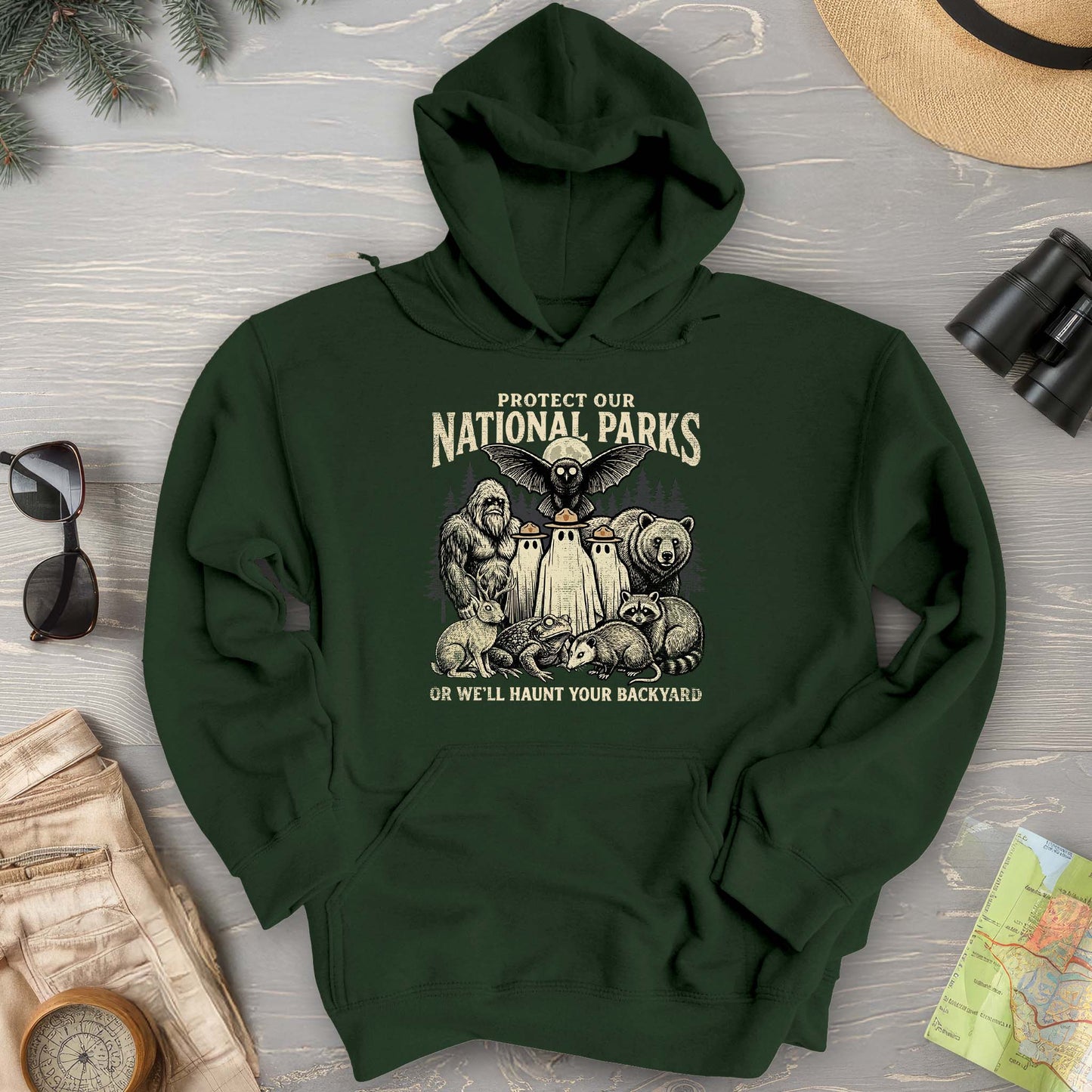 National Parks Backyard Haunt Hoodie