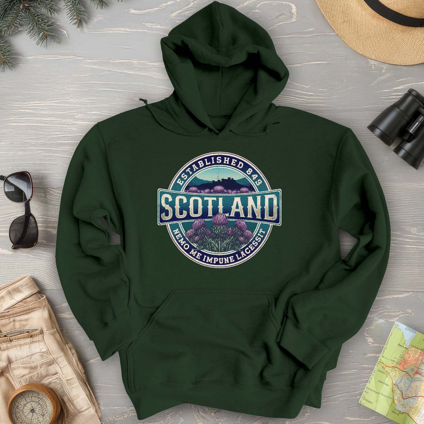 Scotland Badge Hoodie