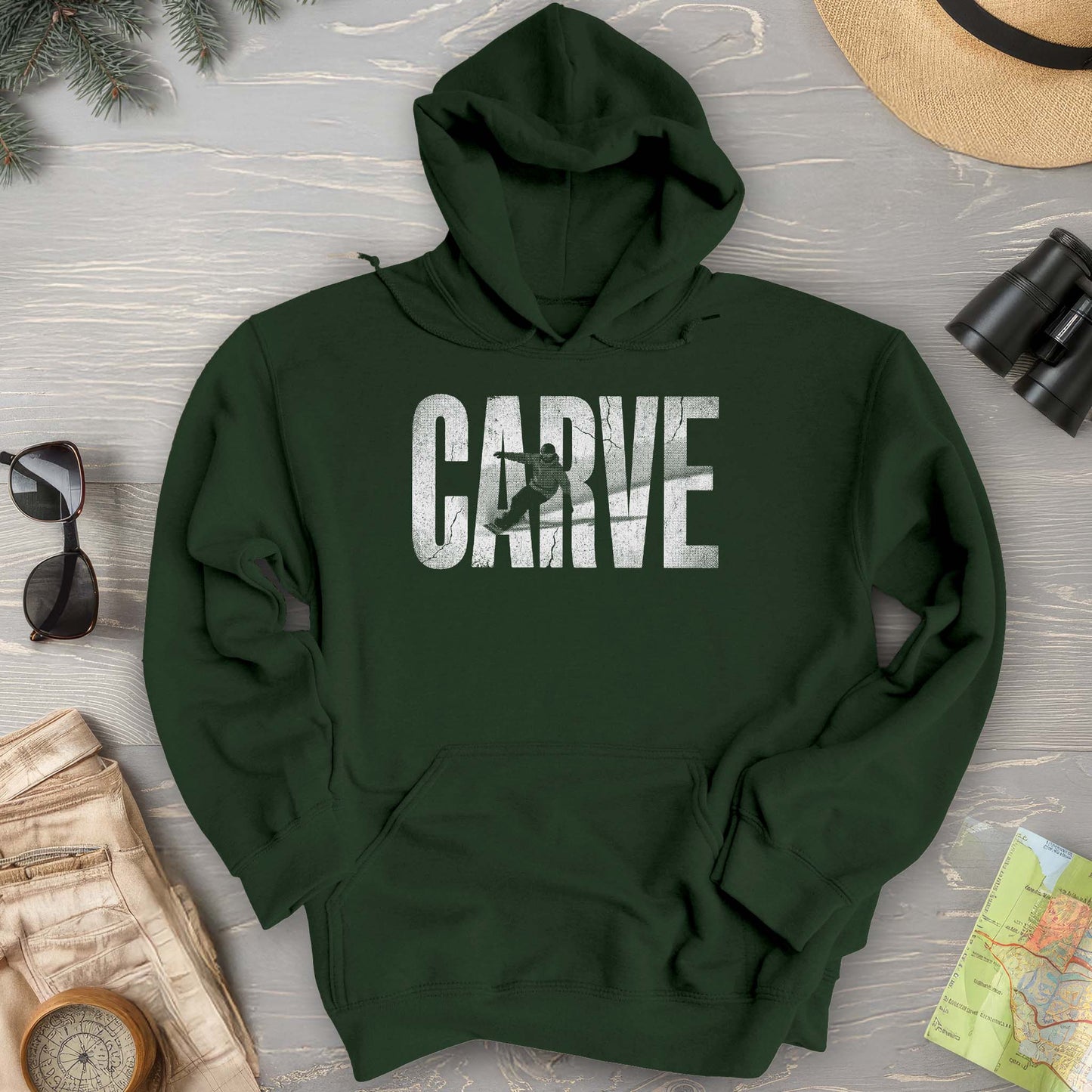 Carve Snowboard hoodie