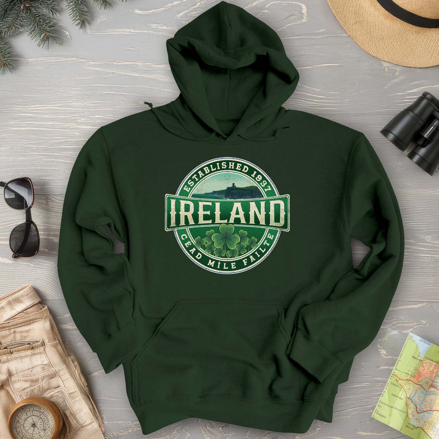 Ireland Badge Hoodie