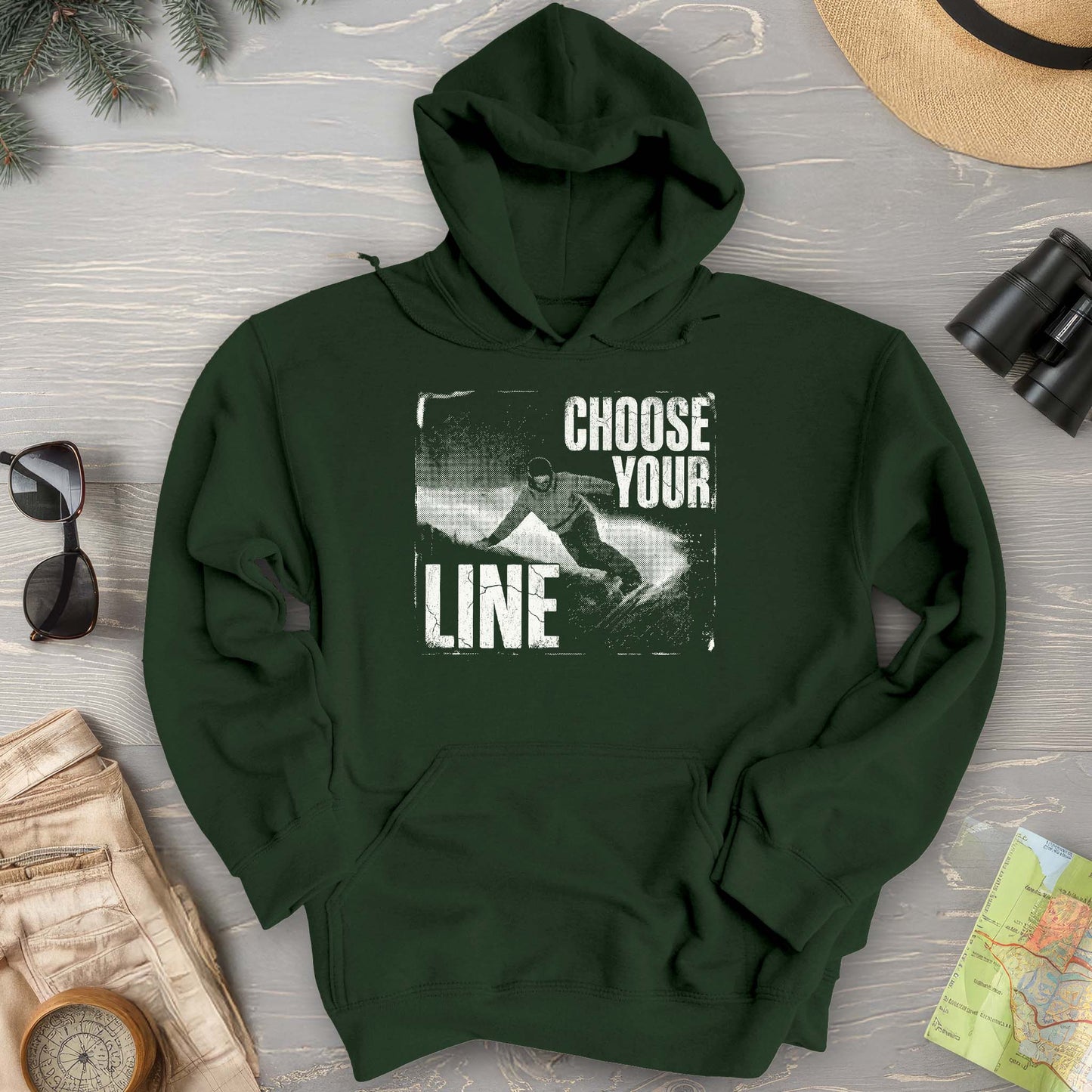 Choose Your Line Hoodie