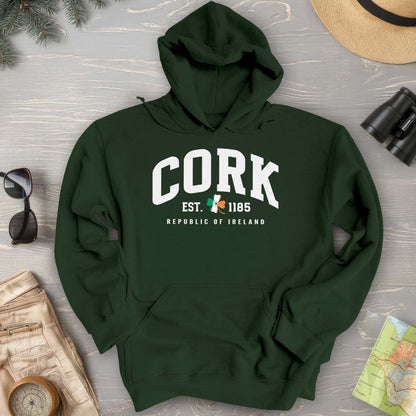 Cork Varsity Flag Hoodie