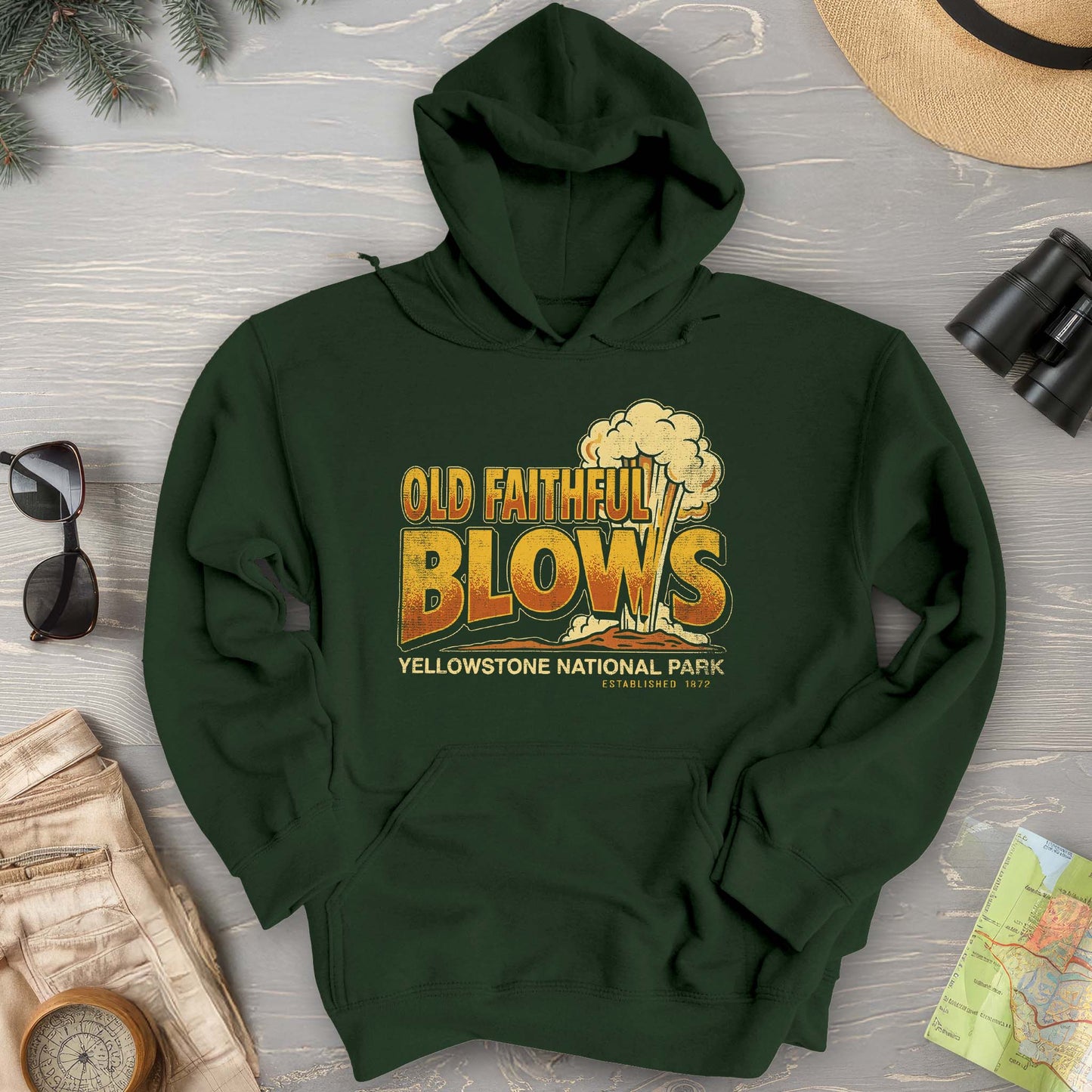 Old Faithful Blows Hoodie