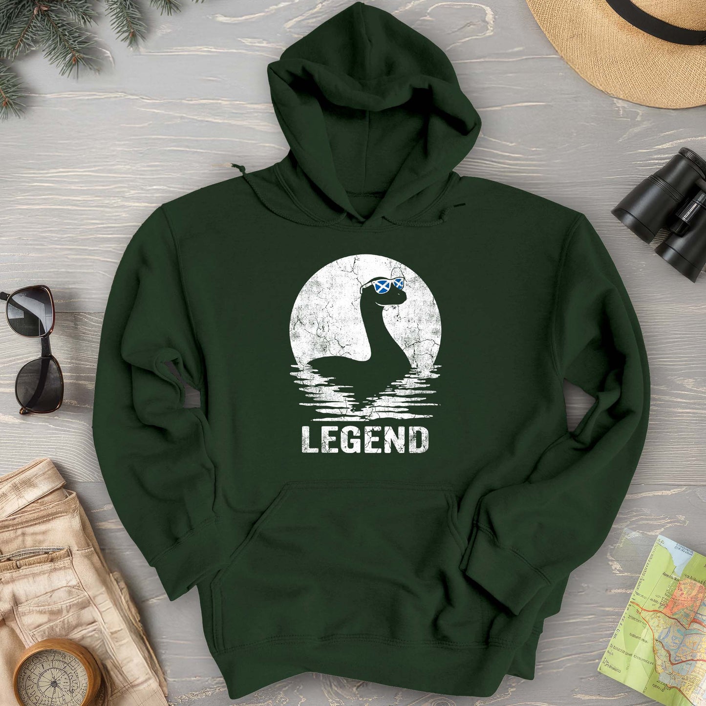 Legend Nessie Sunglasses Hoodie