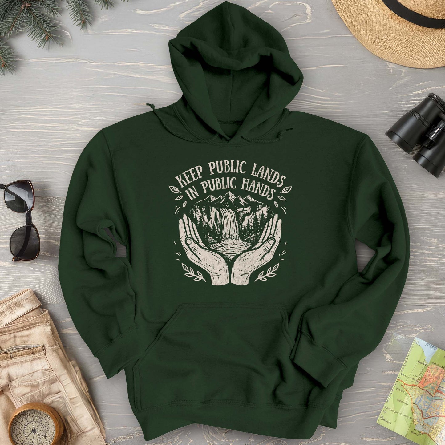 Public Lands Public Hands V2 Hoodie