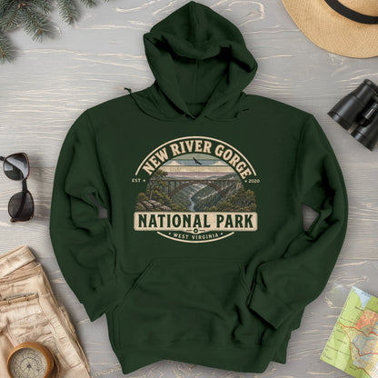 New River Gorge Medallion Hoodie