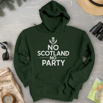 Scotland No Party Bold Hoodie