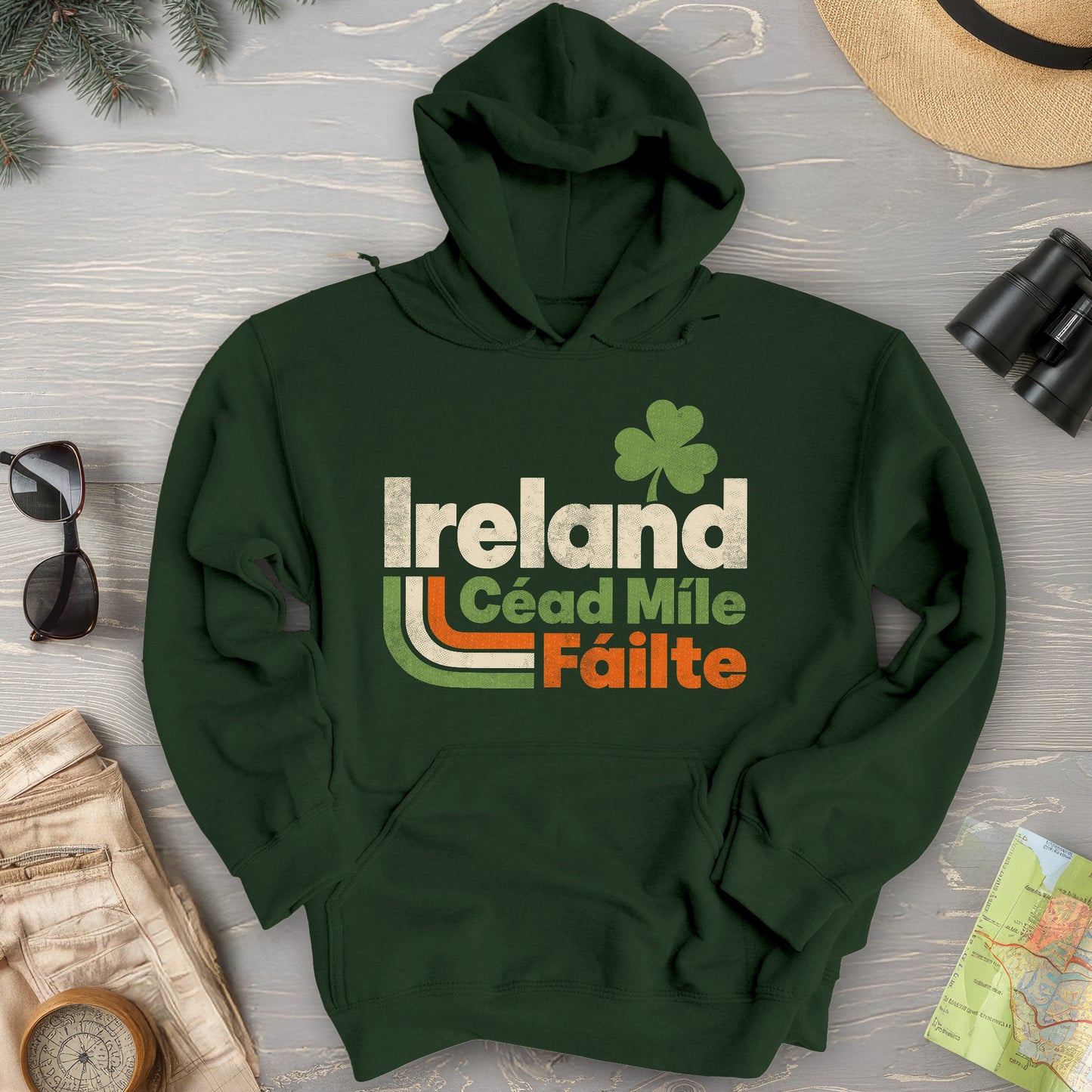 Ireland 70's Throwback Hoodie