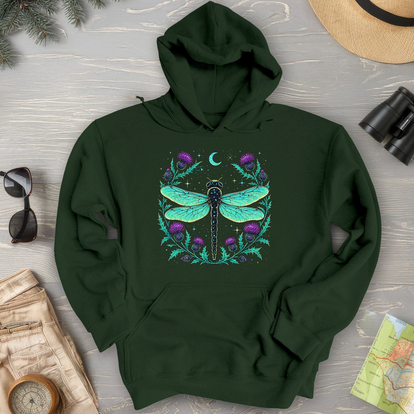 Lunar Dragonfly Hoodie