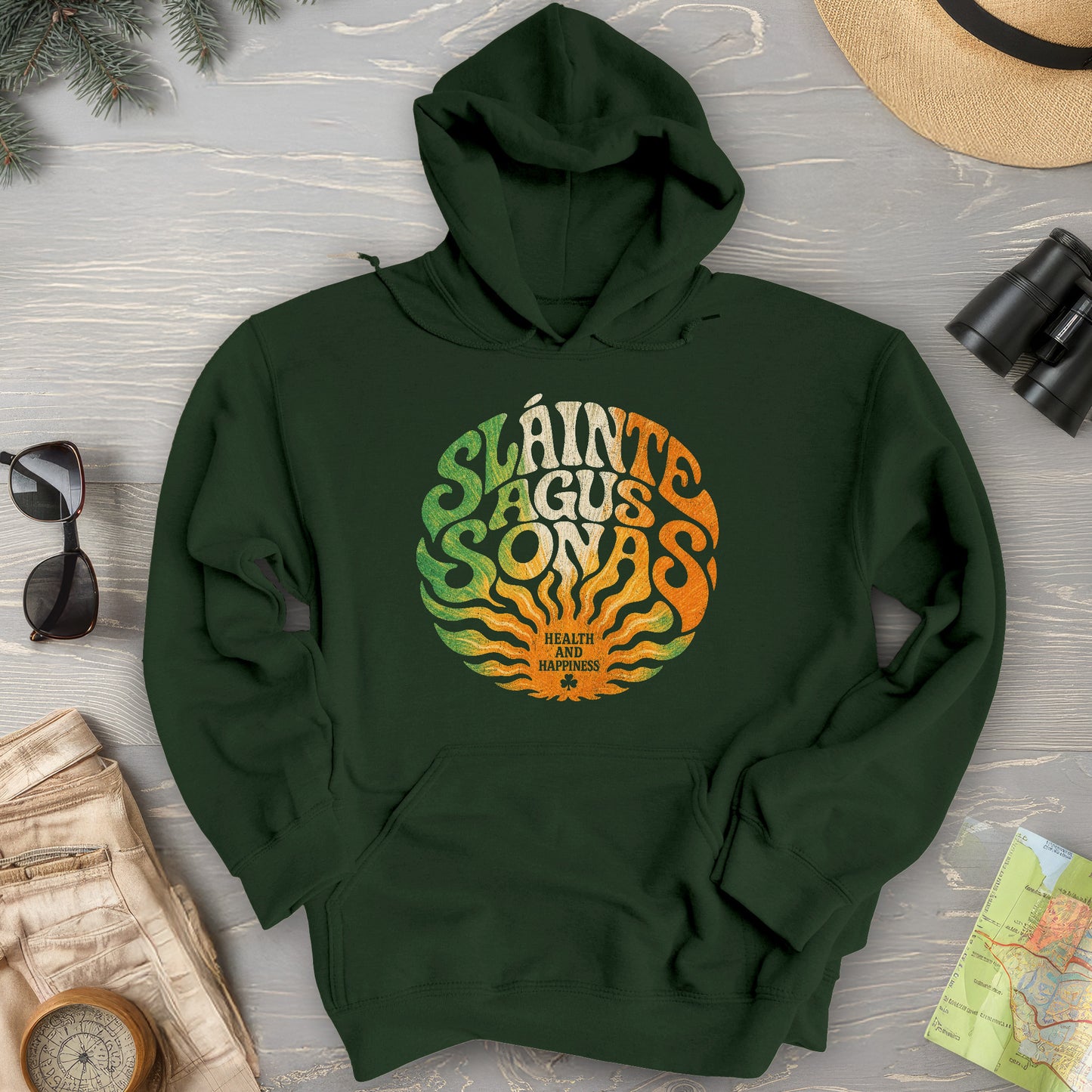 Sláinte Agus Sonas Hoodie