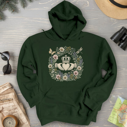 Cloddagh Wreath Hoodie