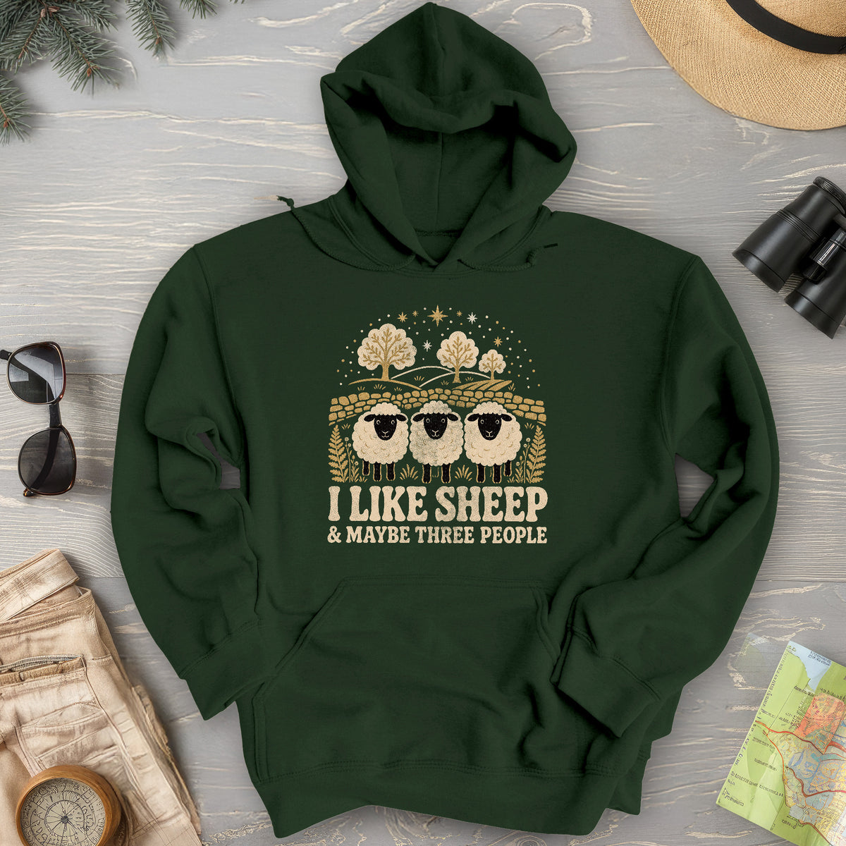 I Like Sheep Hoodie