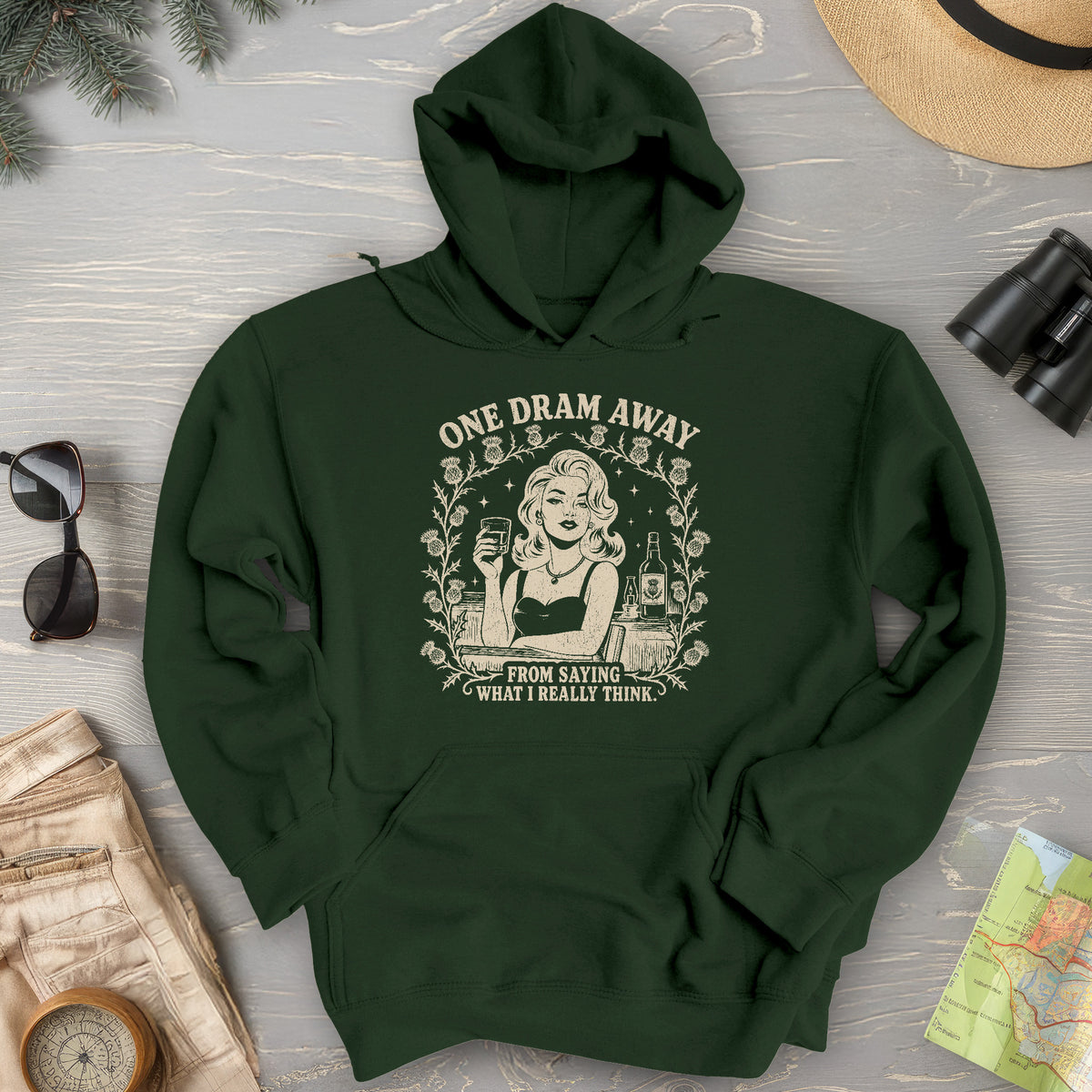 One Dram Away Hoodie