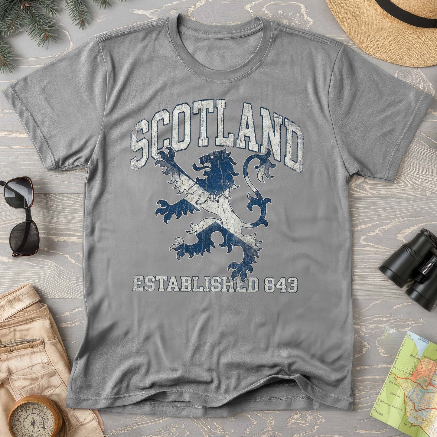 Scotland Saltire Lion T-Shirt