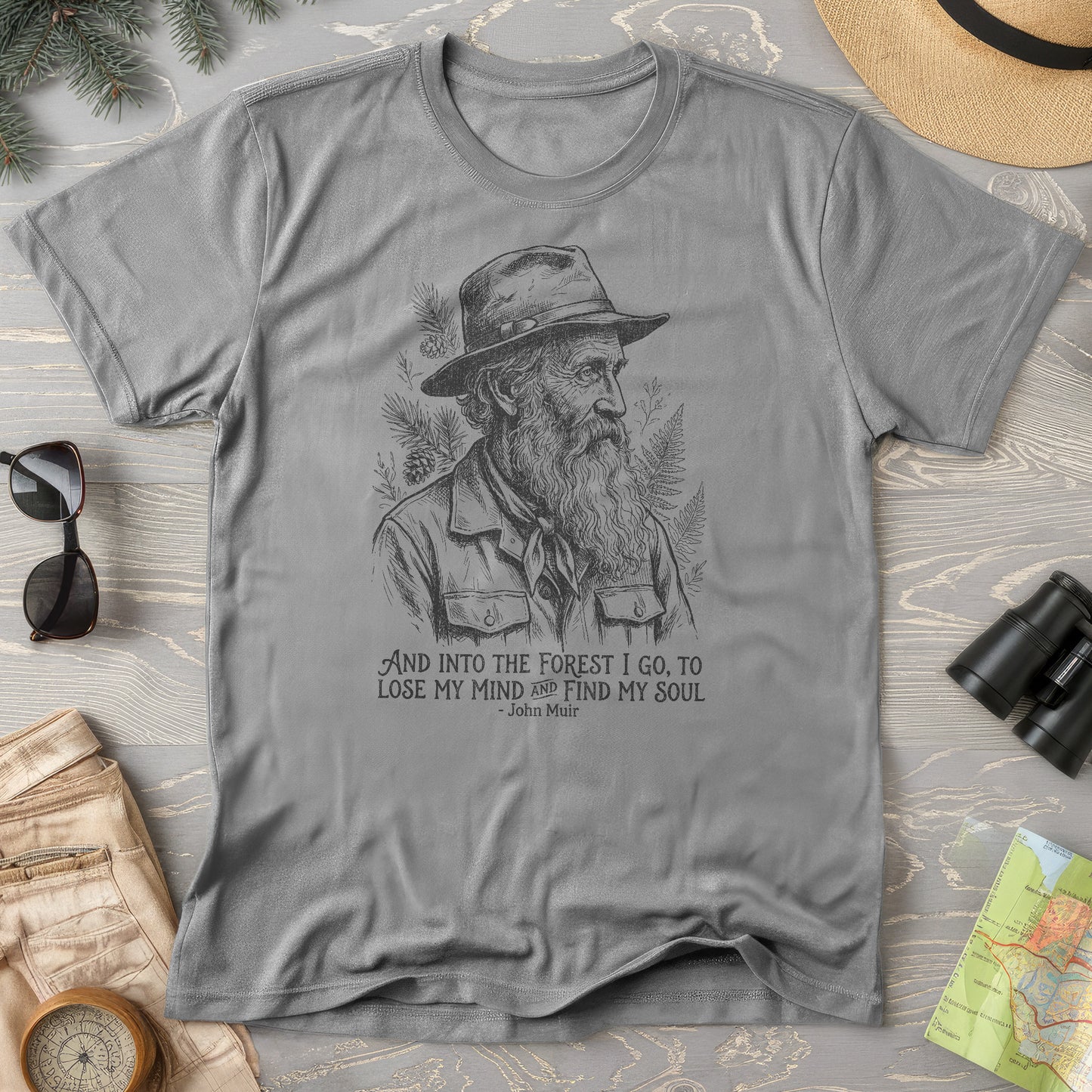 John Muir Forest Soul T-Shirt