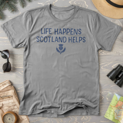 Life Happens Scotland T-Shirt